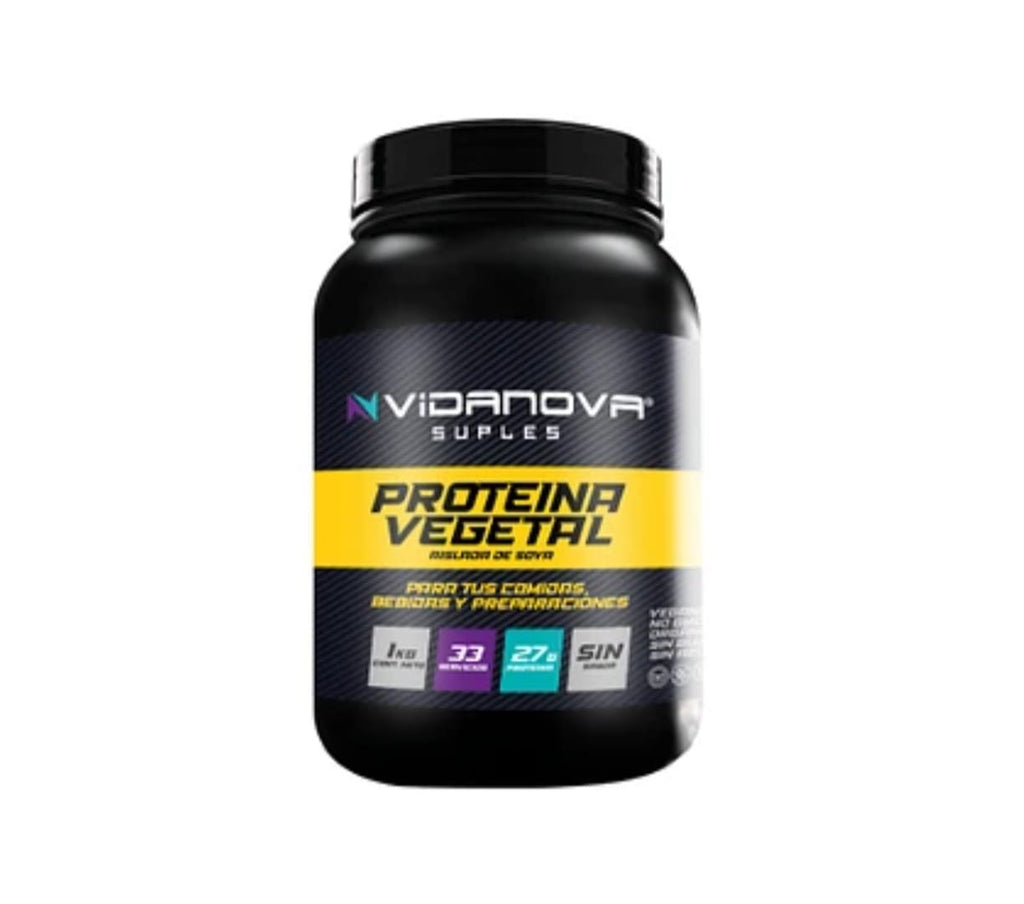 Proteína Vegetal Aislada de Soya 1kg - Vidanova® Suples