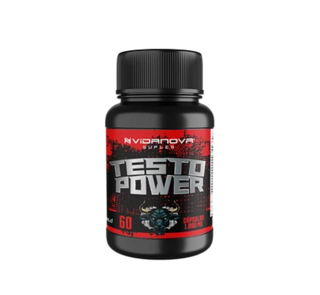Testo Power - Energía Masculina - 1000mg 60 CAPS
