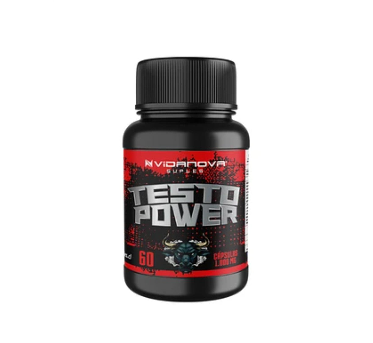 Testo Power - Energía Masculina - 1000mg 60 CAPS