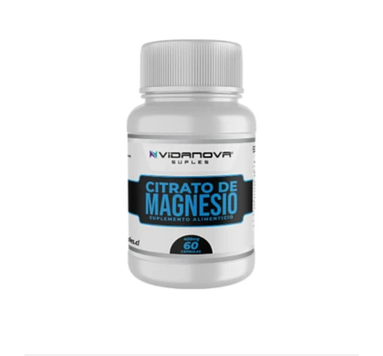 Citrato de Magnesio - 400 mg 60caps
