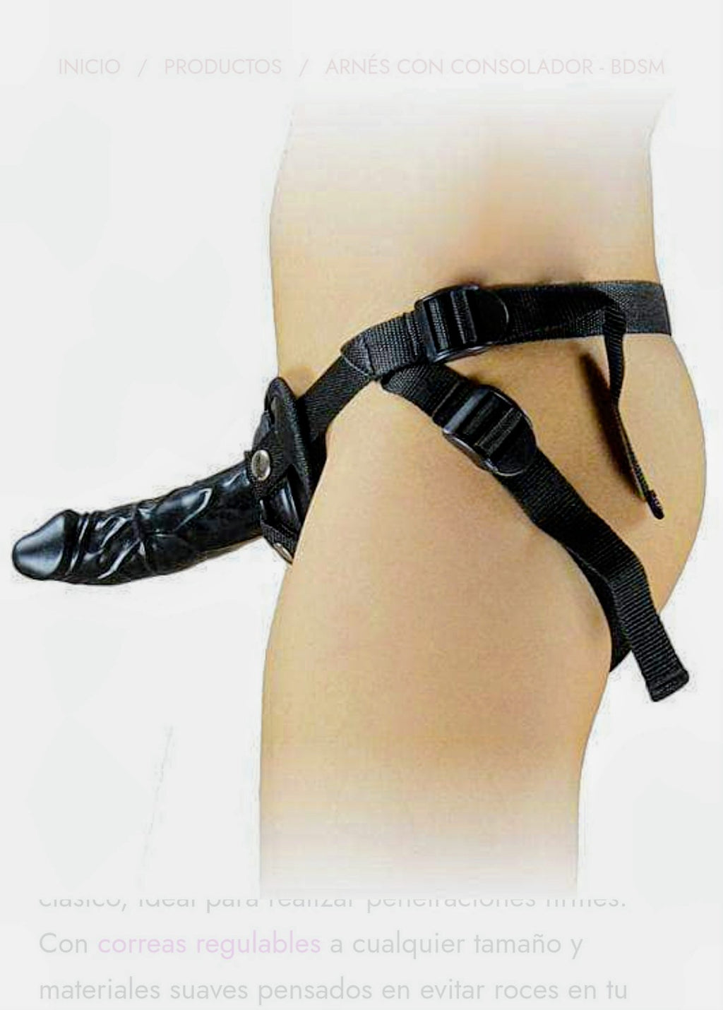 Arnés con Dildo Negro