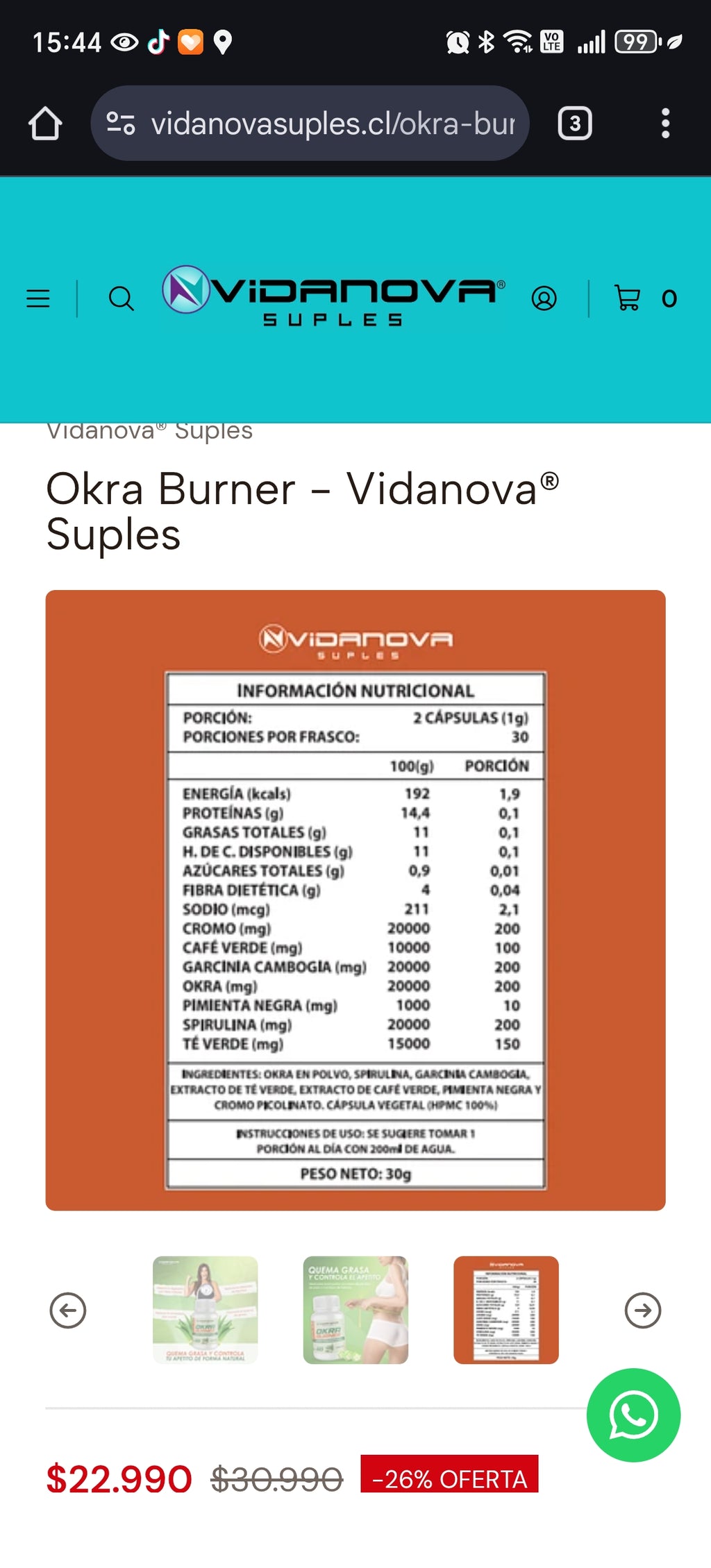 Okra Burner – Quema Grasa Natural & Control de Apetito